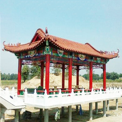 豐景園林-承攬古建工程-制作安裝修繕古建筑-涼亭寺廟